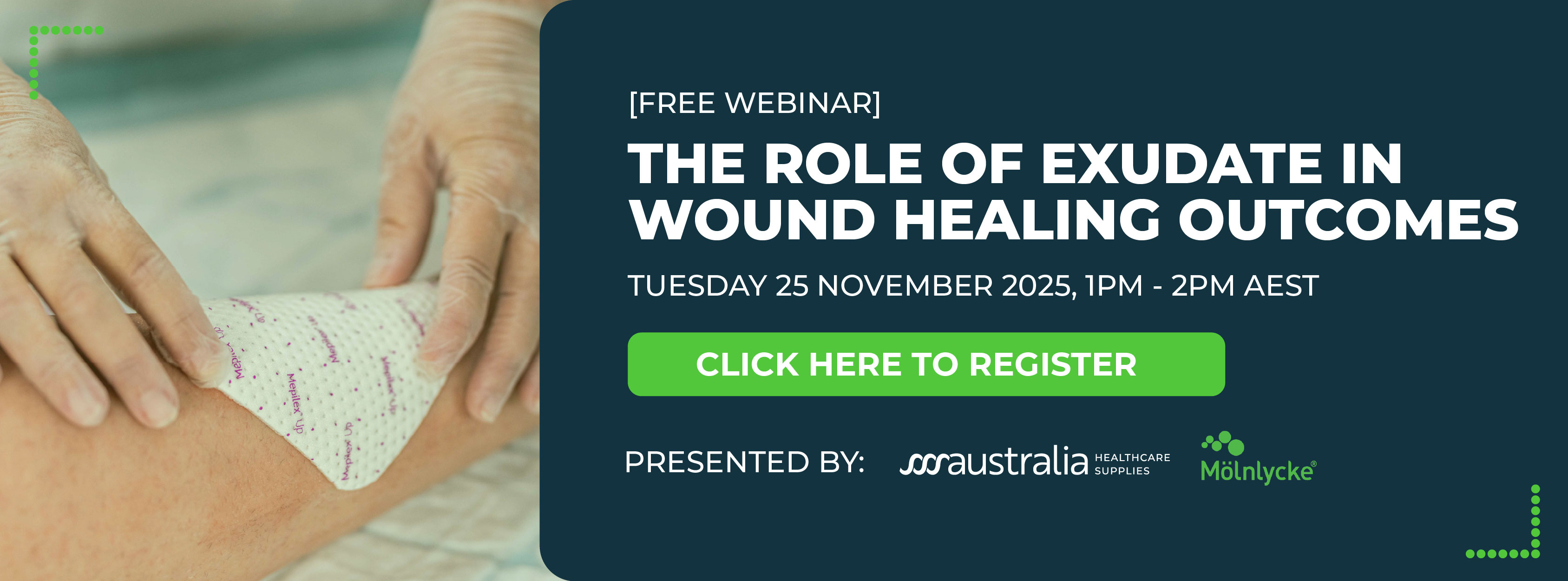 The Role of Exudate in Wound Healing Outcomes Webinar